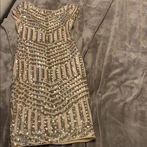 Gold Dress